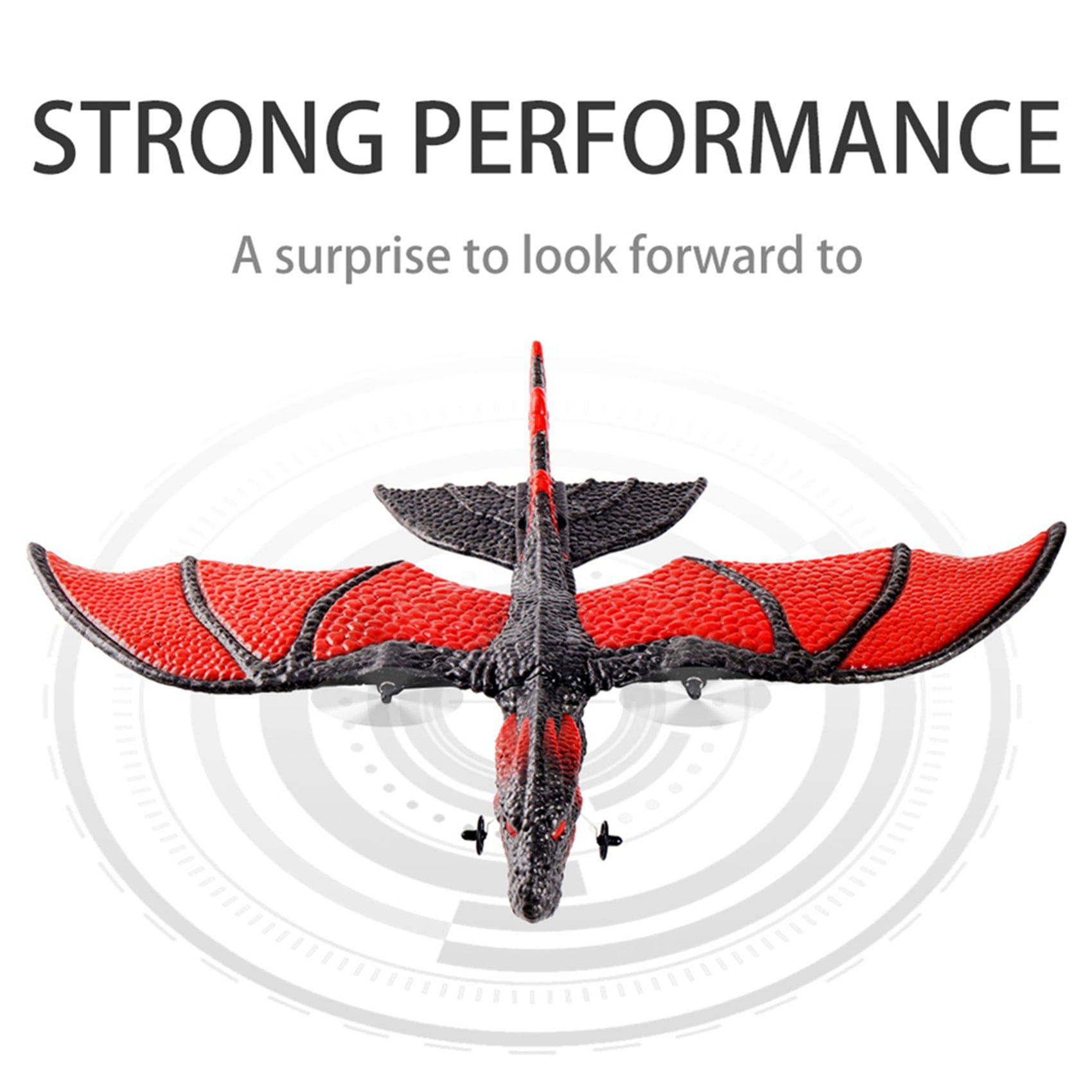 2X RC Plane 2.4G Simulated Flying Dragon Aircraft Remote Control Flying Model Glider Airplane EPP Foam Toys Gift