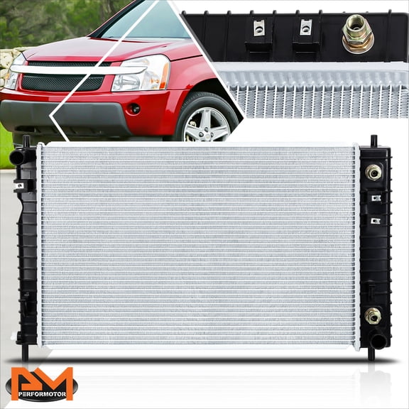 PM PERFORMOTOR Full Aluminum Core OE Style Cooling Radiator for 2005 Chevy Equinox AT DPI-2764