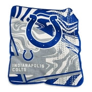 Indianapolis Colts 50" x 60" Swirl Raschel Throw Blanket