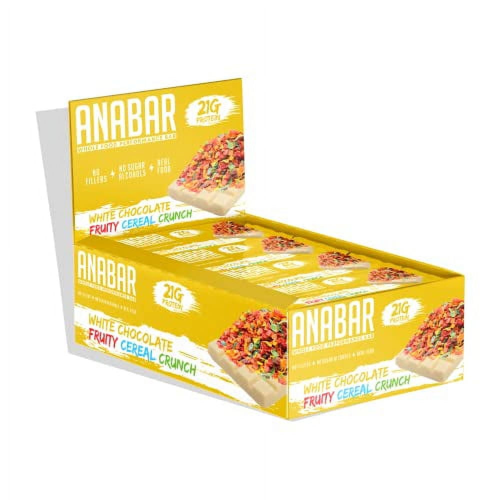 Anabar Fruity Cereal Crunch 12 Protein Bars Final Boss Performance 21 Grams
