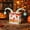 B, variant on Party Supplies with Ghost, Pumpkin and Skull Prints, Foldable Waterproof Paper Material, DIY Handmade Hanging Decor for Holiday Events, Halloween Lanterns