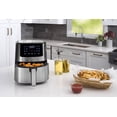thumbnail image 5 of Gourmia 4-Qt Digital Air Fryer with Guided Cooking, Easy Clean, Stainless Steel, 5 of 7