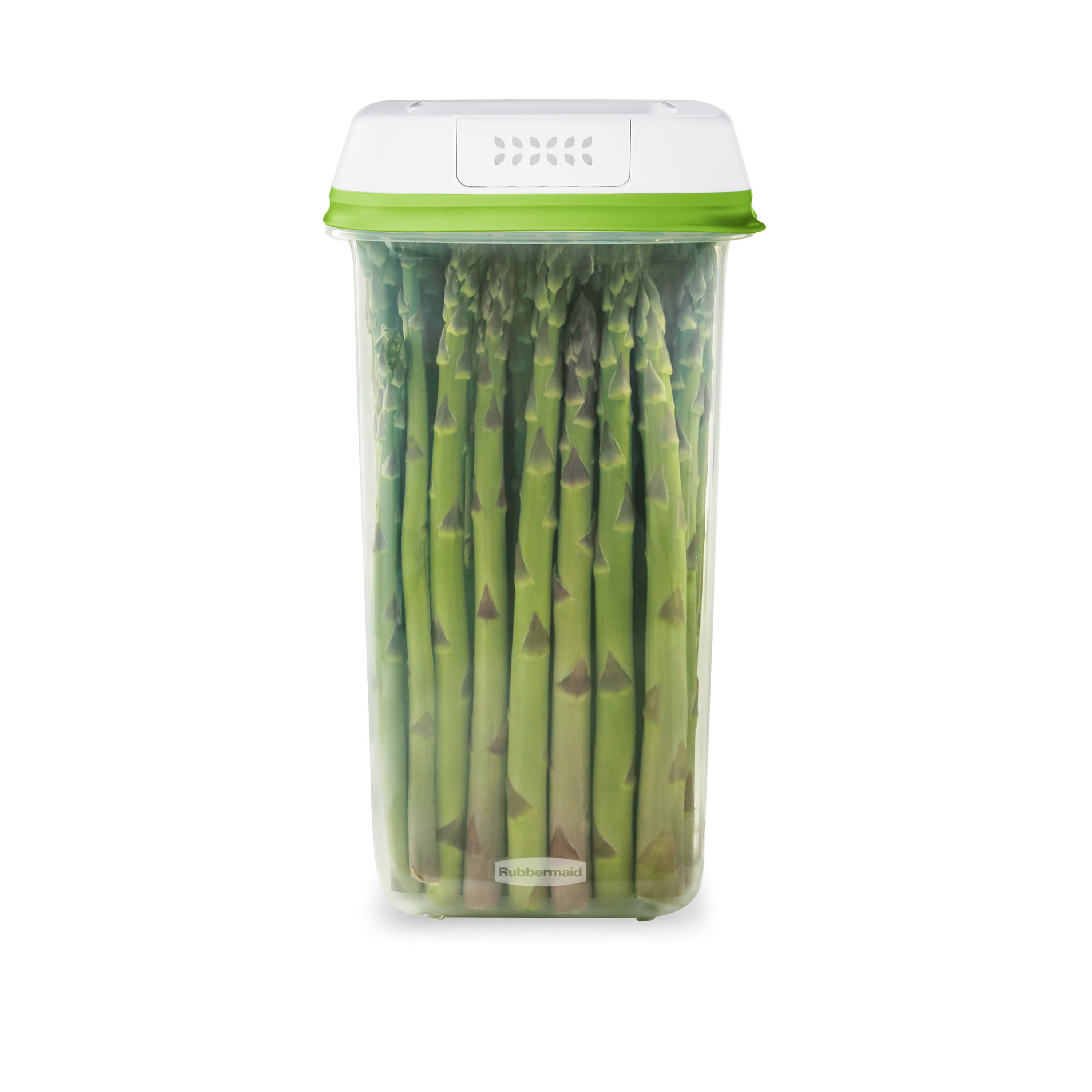 Rubbermaid FreshWorks Produce Saver, Medium Tall Produce Storage Container, 12.7-Cup