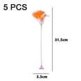 thumbnail image 2 of 5Pcs Interactive Feather Cat Toy With Suction Cup Base Cat Toy With Wire Spring, 2 of 5