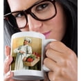 thumbnail image 2 of 3dRose, Vintage Chef Carrying a Basket of Lobsters and Bottles of Wine, 11oz Mug, 2 of 7