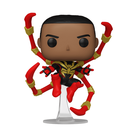 Funko POP Marvel: Spider-Man Comics- Miles Iron Spider with Possible Chase Collectible Vinyl Figure