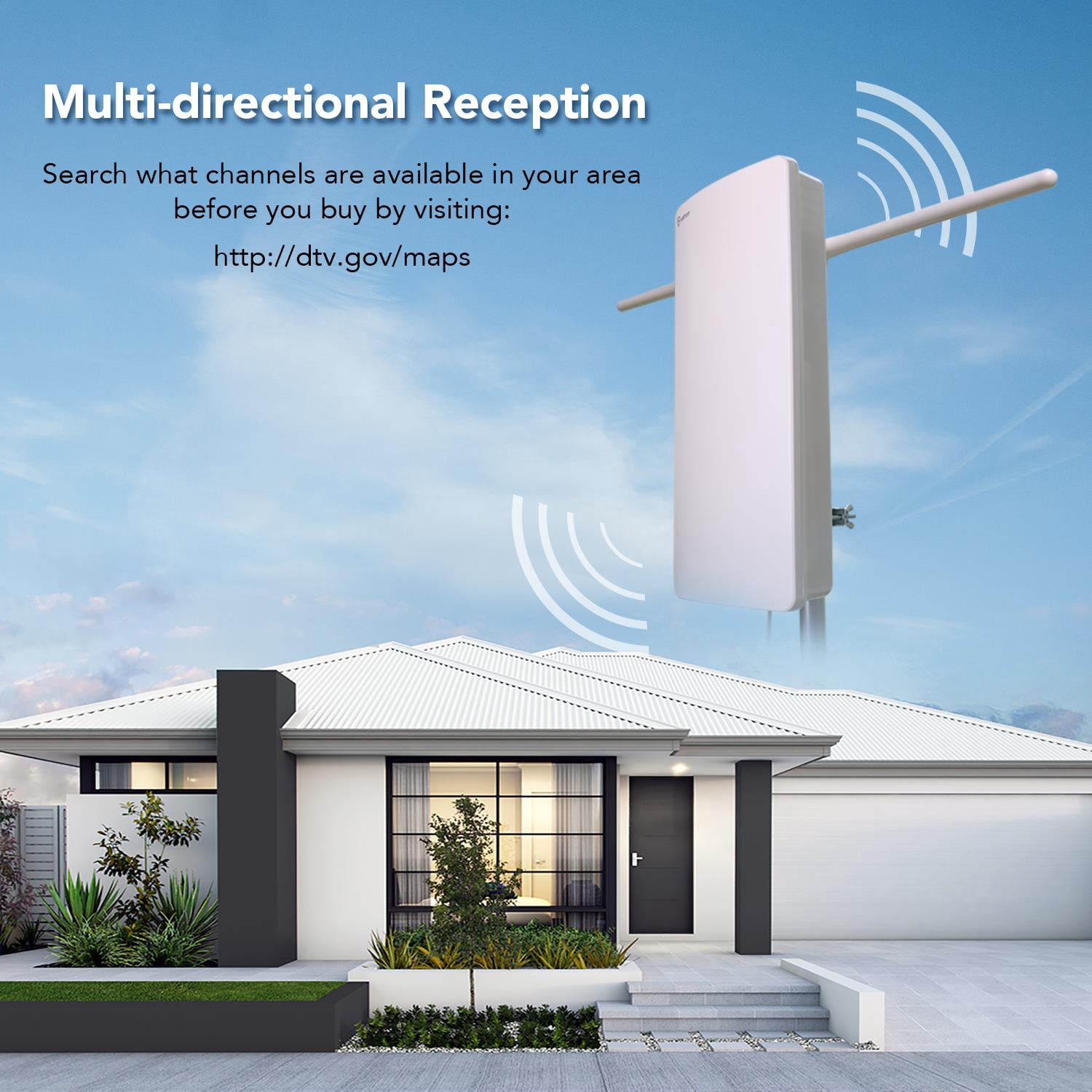 Antop AT-400BV HDTV Amplified Antenna