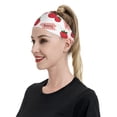 thumbnail image 5 of Uemuo Strawberry Printed Sports Headbands for Men Women,Moisture Wicking Workout Headband, Sweatband Headbands,Non-slip Workout Gym Yoga Headband, 5 of 9