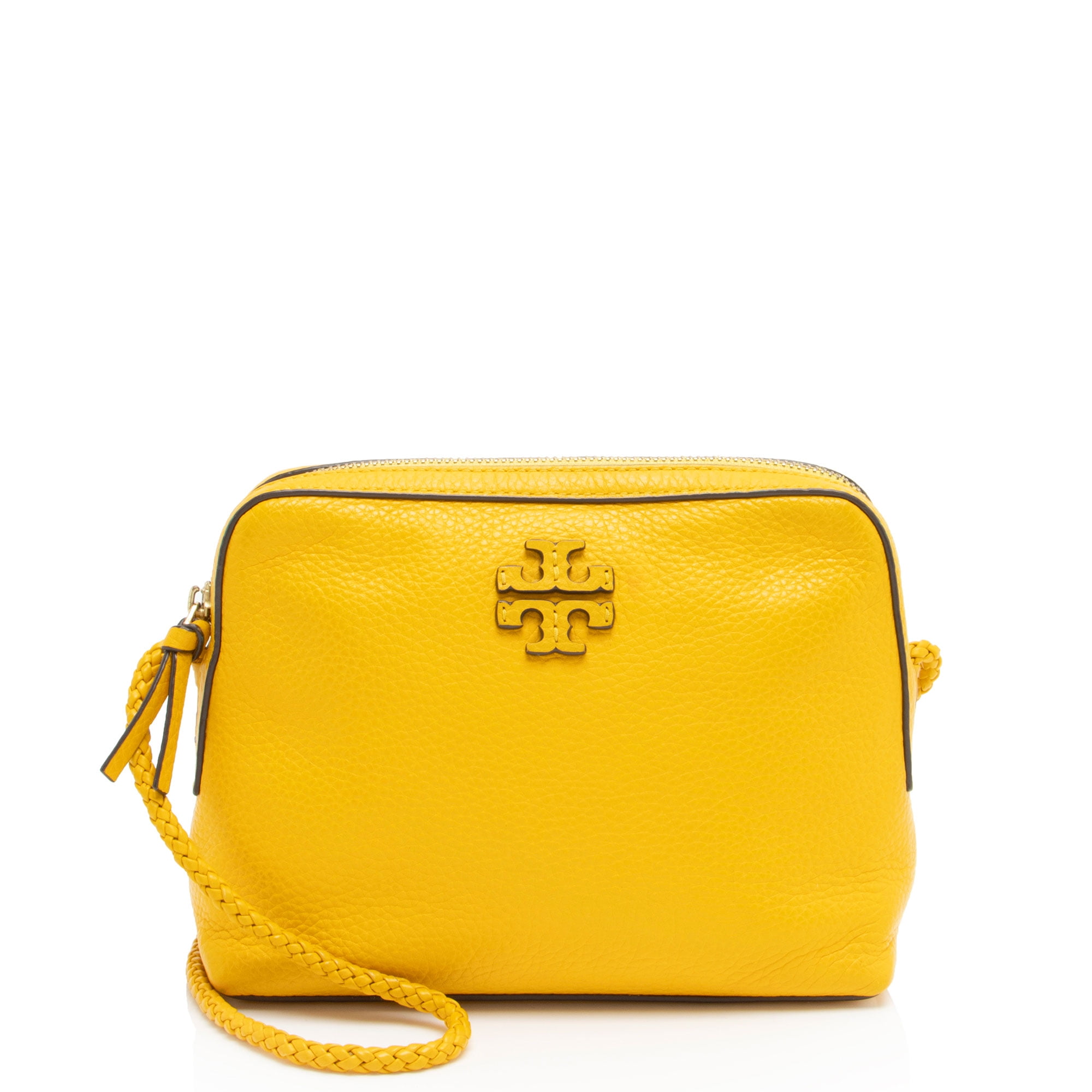 Tory Burch Women's Britten Phone Pebbled Leather Crossbody