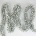 thumbnail image 5 of 16.4FT Tinsel Garland,Metallic Glitter Tinsel Garland Christmas Ribbon,Foil Tinsel Garland Shiny Party Decoration for Wedding,Tree Walll Rail,Valentine's Day(Silver,2PCS), 5 of 8