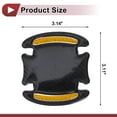 thumbnail image 2 of Unique Bargains 1 Set Reflective Car Door Handle Scratch Protector Anti-Scratches Auto Door Handle Protective Film Yellow, 2 of 7