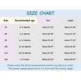 thumbnail image 4 of LRen Baby Boy Swimsuit Rash Guard Toddler Sun Protection Swimwear Infant One Piece Bathing Suit with Sun Hat,White,18-24 Months, 4 of 4