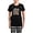 With Checker Pant, variant on CafePress - Women's Dark Pajamas - Women's Short Sleeve Print T-Shirt and Pants Dark Cotton Pajama Set