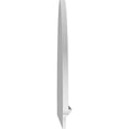 thumbnail image 4 of Ekena Millwork 70"W x 41-3/4"H x 2-3/4"P Half Round Smooth Architectural Grade PVC Combination Pediment, 4 of 7
