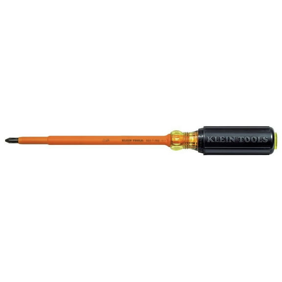 Klein Tools Screwdriver Insulated #2 Phillips 7Inch L