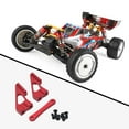 thumbnail image 1 of de piezas fijas de ala trasera Metal para 104001 1:10 camión de telemando coche vehículo o rojo Hugo Ala de la cola del coche RC, 1 of 8