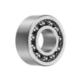 thumbnail image 4 of Uxcell 17x40x16mm 2203 Self-Aligning Ball Bearings Open Type Chrome Steel 2 Pack, 4 of 5