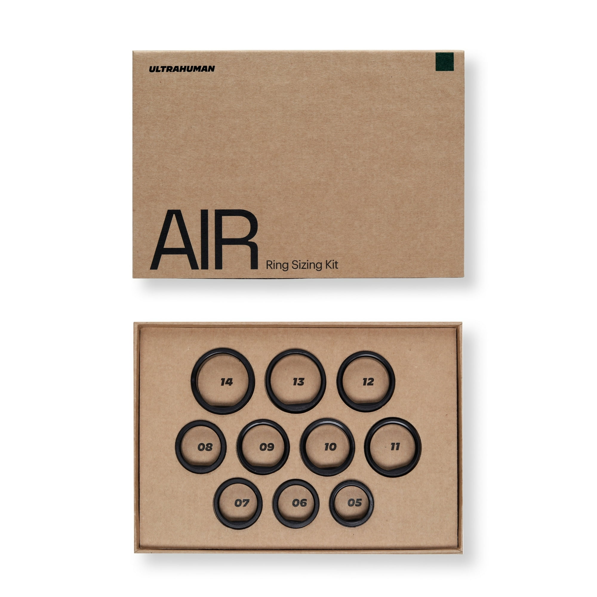 Ultrahuman Ring AIR Sizing Kit - Sizing Guide for Your Smart Wearable Ring