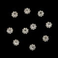 thumbnail image 2 of 10Pc Rhines Buttons Flatback Embellishments Craft DIY Wedding 1cm, 2 of 6