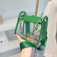 thumbnail image 2 of Bolso transparente para mujer, bolso transparente, bolso de concierto, bolso transparente aprobado para estadios, bolso bandolera, bolso tipo hobo, regalo, 2 of 7