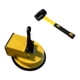 thumbnail image 3 of Herramienta para fijar tablones de azulejos, resistente, para dormitorio, con mazo Amarillo, 3 of 9