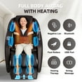 iBooMas 4D Massage Chair Full Body Zero Gravity Shiatsu Massager with