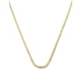 thumbnail image 1 of Cadena Torzal Casa del Anillo 2 mm Oro SÓLIDO 10K 50 cm, 1 of 6