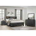 thumbnail image 3 of Global Furniture USA Jordyn Table de Chevet Grise Texturée, 3 of 3