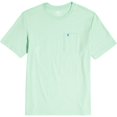 thumbnail image 4 of Camiseta IZOD Saltwater Soft Wash con Bolsillo, Cuello Redondo, Talla Grande, Verde Prado, 4 of 6