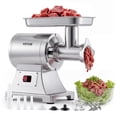 thumbnail image 1 of VEVOR Commercial Meat Grinder, 9.2 Lbs/Min Capacity, #12 Electric Meat Mincer with 2 Plates, 3 Sausage Stuffing Tubes & Kibbe Kit, 750W/1HP Sausage Maker, ETL Listed, 1 of 9