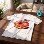 Men's 100% Cotton Short Sleeve Crewneck Graphic T-Shirt, Soft Breathable Moisture Wicking Casual Basic S-3XL