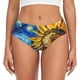 thumbnail image 1 of Balery vintage Starry Sunflower Ropa Interior de Algodón para Mujer con Dibujo – Braguitas Cómodas y Elásticas, Estilo Clásico-Large, 1 of 6
