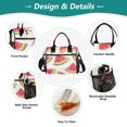 thumbnail image 3 of FORMRS Insulated Lunch Bag Unisex Large Capacity with Shoulder Strap, Cartoon Watermelon, 3 of 6