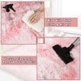 thumbnail image 4 of Socofuz Super Soft Fluffy Rug for Bedroom,6x9 Tie-dye Pink Anti-Skid Plush Floor Carpet for Living Room Home Decor, 4 of 7
