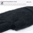 thumbnail image 2 of Guantes de medio dedo para hombre cálidos y fríos, además de guantes de montar para escritura con pantalla táctil de lana acolchados con terciopelo para otoño e invierno., 2 of 3