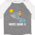 thumbnail image 4 of Inktastic Marco Island Florida Vacation Boys or Girls Long Sleeve Baby Bodysuit, 4 of 5
