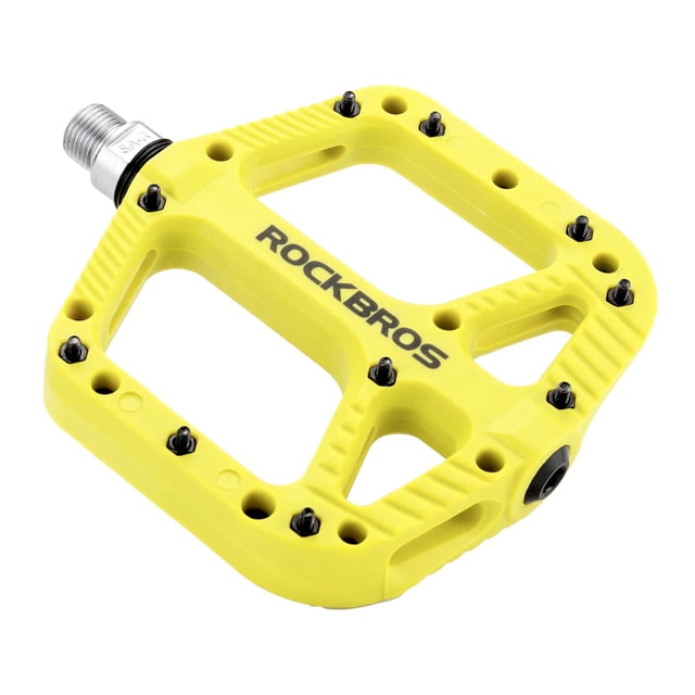 Pedales de bicicleta de montaña ROCK BROS Nylon Composite Green