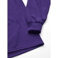 thumbnail image 2 of Gildan Ultra Cotton Long Sleeve T-Shirt, Style G2400, Multipack Large Purple (2-pack), 2 of 2