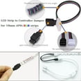 thumbnail image 6 of 16.4FT(5M) 4-Pin RGB LED Strip Extension Cable,LED Strips Connectors Kits for 5050 Metal + plastic9110, 6 of 7