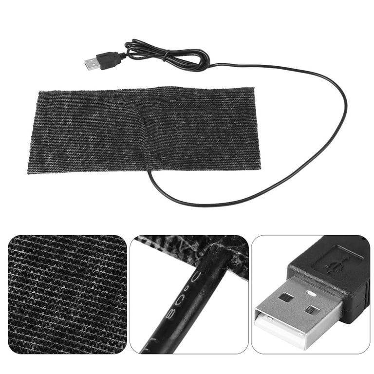 Heating Pad,5V USB Electric Cloth Heater Pad Heating Element for