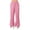 04# Pink, variant on Women's Wide Waistband Sweatpants Trendy Baggy High Waisted Casual Trousers Flare Leg Pant Black M