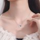 thumbnail image 4 of Collar de mariposa europeo y americano de alta gama con cristal austriaco, collar de personalidad simple, joyería para mujeres, 4 of 5