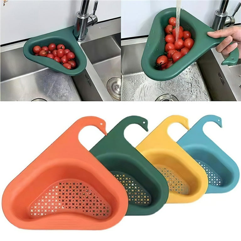 Triangle storage holder 2025 multifunctional drain shelf