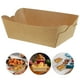 thumbnail image 5 of BRIGHTFUFU 100 Uds caja de comida de papel Kraft desechable contenedor de comida frita contenedores de aperitivos, 5 of 7