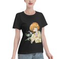 thumbnail image 2 of Women's Basic Short Sleeve T-Shirt Cardinal Girl Sakura, 2 of 6