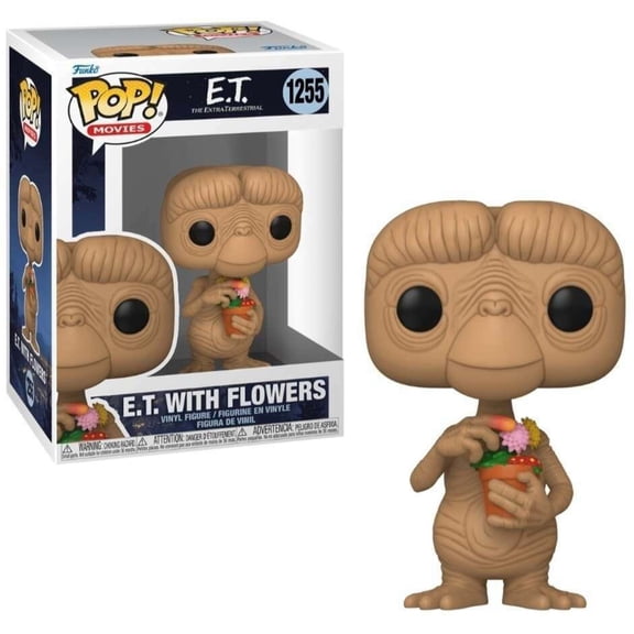 Collectible Funko POP! Movies: E.T - E.T w/ Flowers #1255