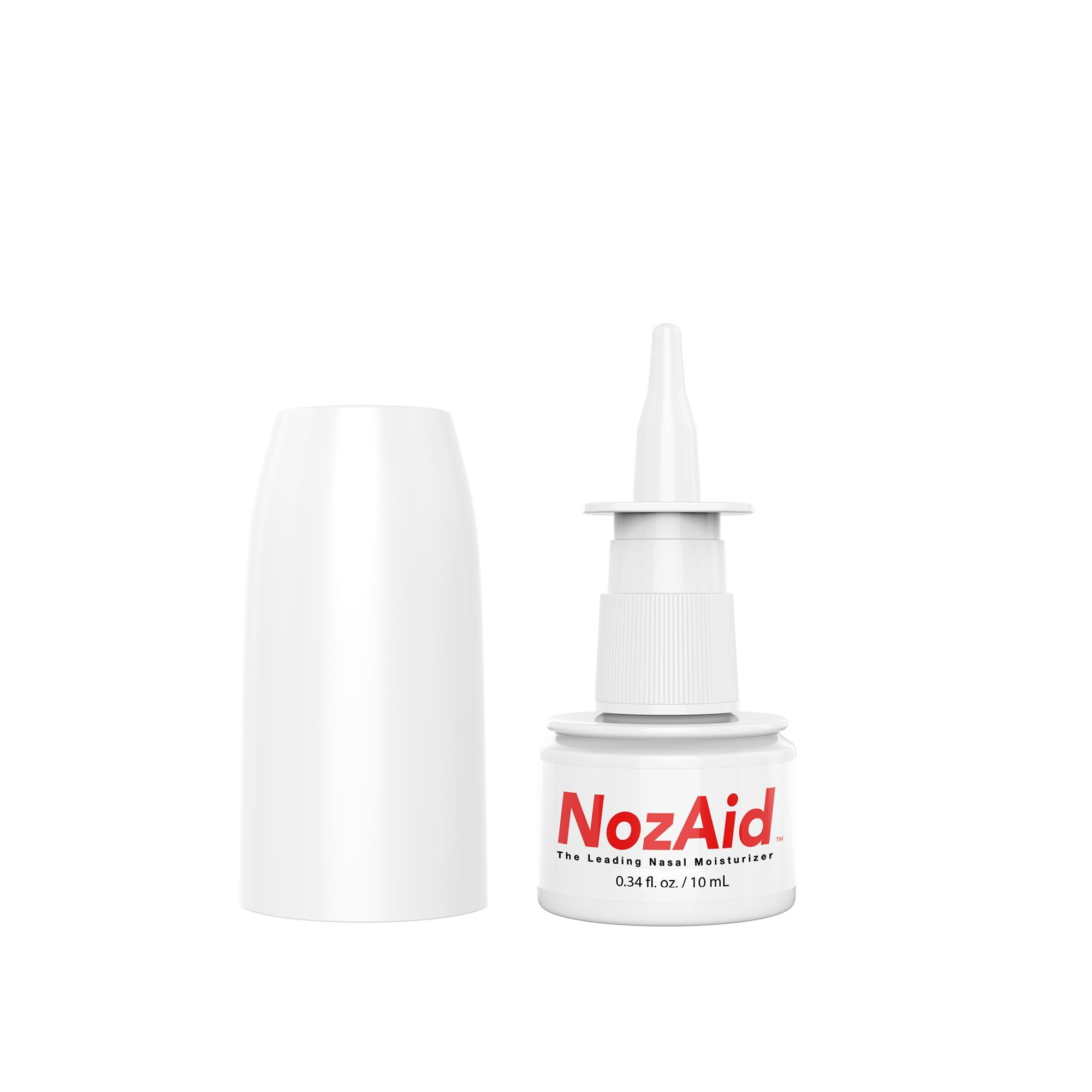 NozAid Nasal Moisturizer Spray w/ Sesame Oil .34 oz Barrier to Pathogens Virus Bacteria Moisturizing Lubricant for Dry, Crusty, Cracked, Stuffy Nose Relief, Nosebleeds, Preservative Free b