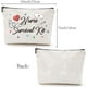 thumbnail image 2 of Kit de supervivencia para enfermeras, bolsa de maquillaje de lona, ​​neceser, organizador pequeño para artículos de tocador, para viajes, vacaciones, almacenamiento, estuche para lápices., 2 of 6