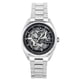 thumbnail image 1 of Bulova Classic Surveyor Stainless Steel Silver Skeleton Dial Automatic 96A293 Men's Watch, 1 of 4