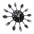 thumbnail image 3 of Reloj de pared Timelike para cubiertos de cocina, cuchara y tenedor de metal, 32 cm, 3 of 8
